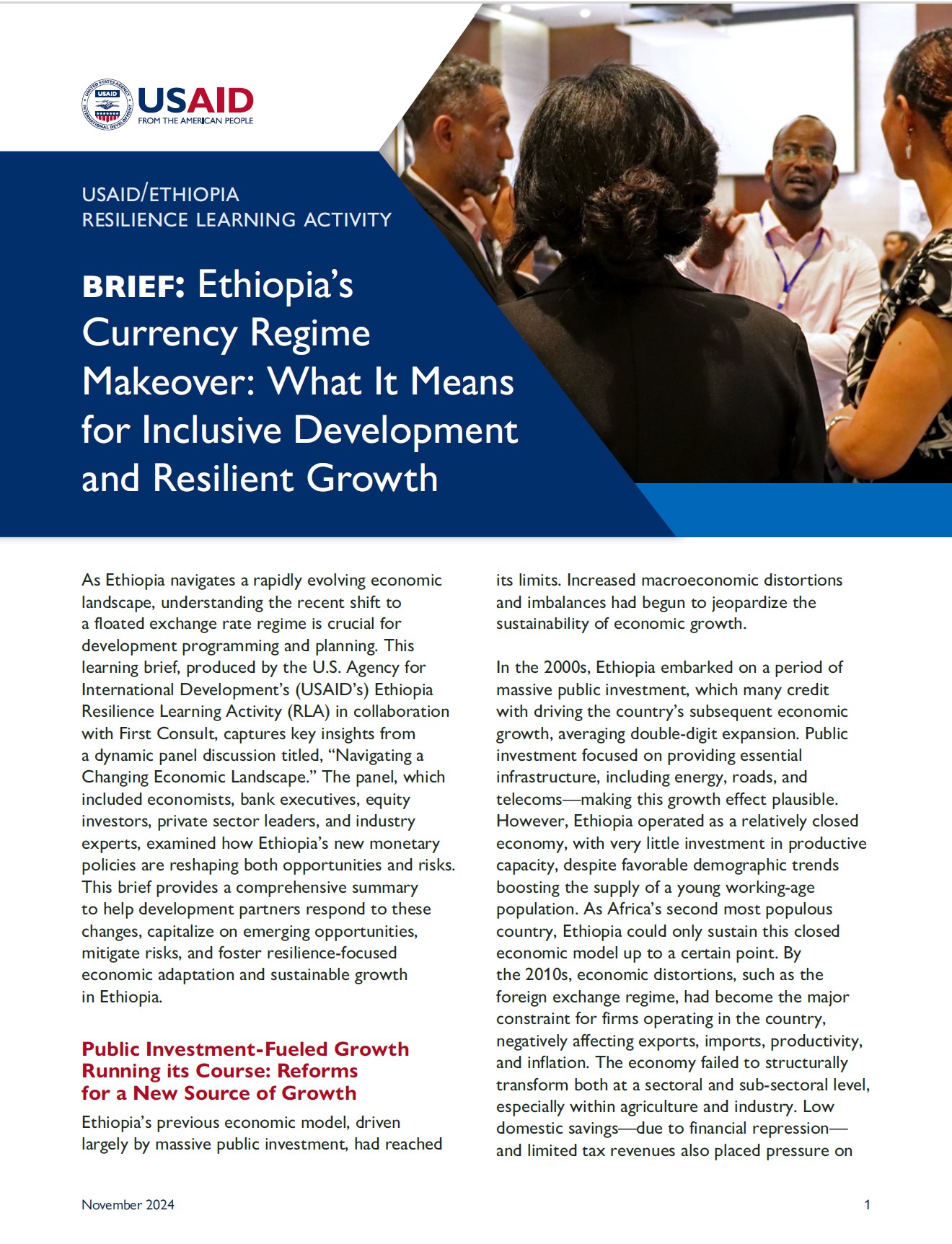 Ethiopia's Currency Regime Makeover